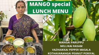 what to cook with Mango/ Mango special lunch vlog- by Revathy shanmugam