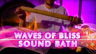 Gentle Waves Sound Bath | Crystal Singing Bowls Meditation Music | AKA Waves of Bliss Sound Bath