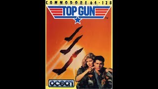 Top Gun - Commodore 64 Cassette C64 (Full Loading \u0026 Gameplay)