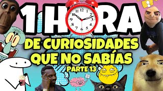 1 HORA SIN PAUSAS DE DATOS CURIOSOS  🧠⏰ #13