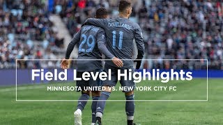 FIELD LEVEL HIGHLIGHTS | New York City FC vs. Minnesota United | April 13, 2019