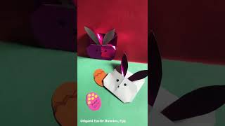#eastercraftidea #easterbunny #paperbunny #origamibunny ##papercraft #origamicraft #shorts