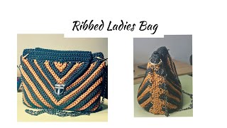 Ribbed Ladies Bag Easy Making (by MYH Creations)