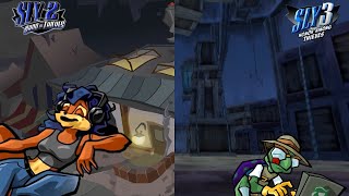 Sly 2 Slideshows w/ Sly 3 Hazard Room Soundtrack