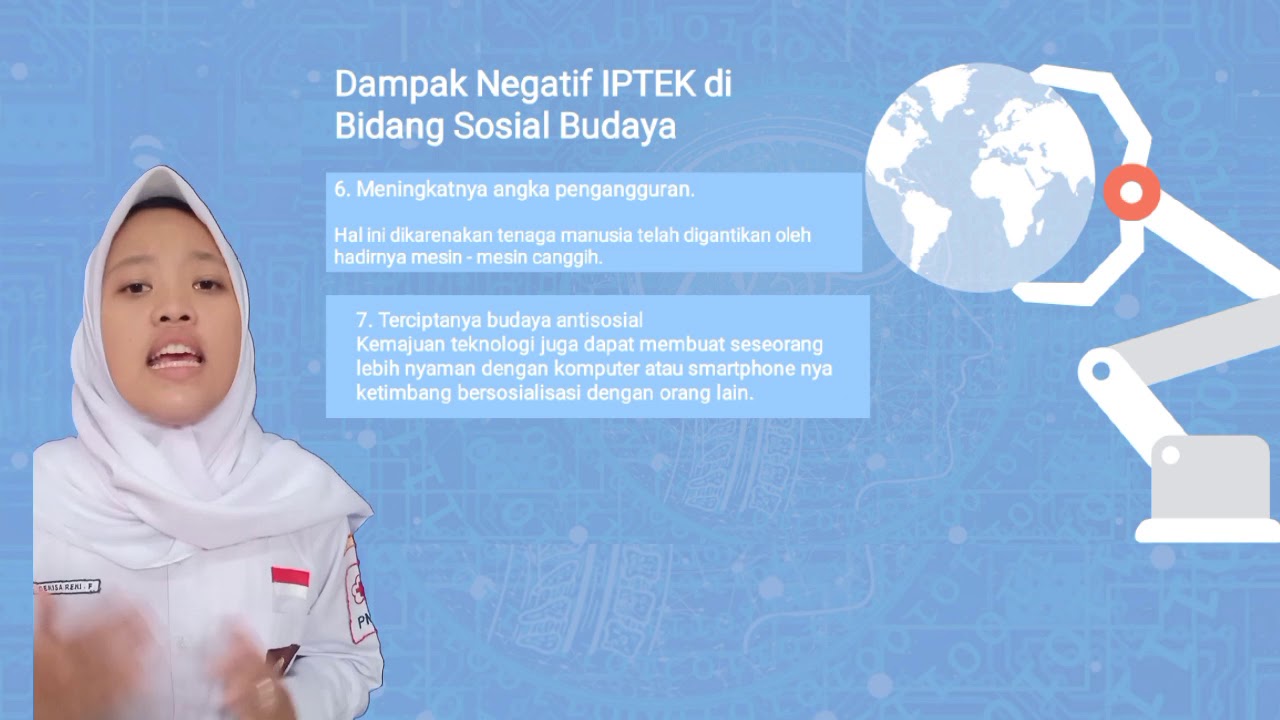 Presentasi : Pengaruh Perkembangan IPTEK Di Bidang Sosial Dan Budaya ...