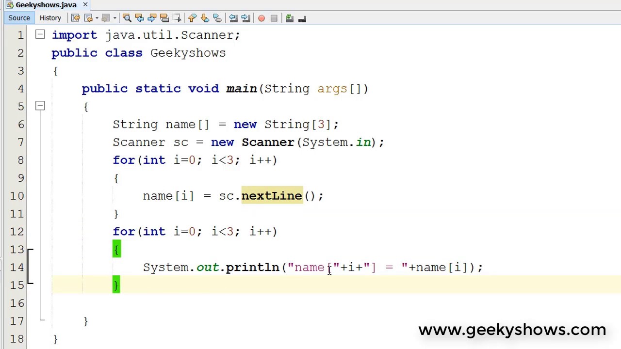 Java String Array To String Journaldev