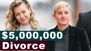 Ellen DeGeneres & Portia De Rossi Heading For A $500 Million Divorce NEW