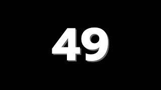 49 Second Countdown Timer With Sound Effect