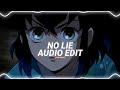 no lie - Sean paul ft. dua lipa [edit audio]