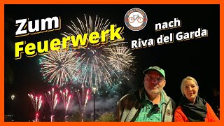 Riva del Garda, Abends, Feuerwerk #Gardasee #Italien #Feuerwerk #radfahren #panorama #erlebnis