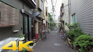 Walking around a small alley in Nezu, Tokyo - Long Take【東京・根津】 4K