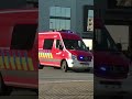 uitruk snelle hulpwagen brandweer antwerpen