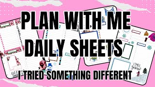 Decorating Daily Sheets [I Tried Something Different!]