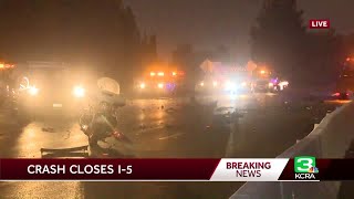 One killed in crash on I-5 in south Sacramento