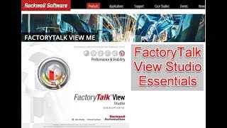 FactoryTalk View Studio - Lesson 02 - Software Tour