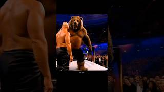 When wrestler face bear 🐻 #shorted #wwe #trendingshorts #romanreigns #wwefan #wwewwe