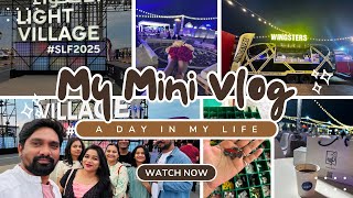 My first mini vlog to Sharjah Light Festival ela undi ante ??