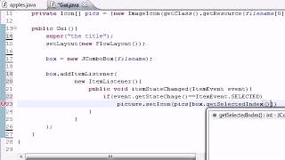 Java Programming Tutorial 69 Drop Down List Program