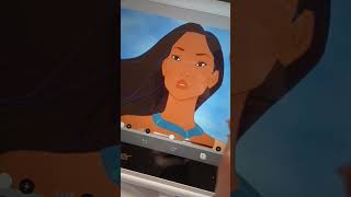 Drawing a historically accurate Pocahontas #drawing #shorts