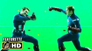 AVENGERS: ENDGAME (2019) Cap Vs. Cap Fight Behind the Scenes [HD]