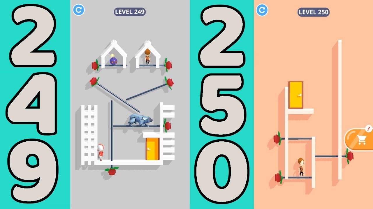 Pin Pull Level 249 250 Youtube