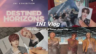 【vlog】INI EXHIBITION！推しのボイスが聞ける観覧車が最高だった🎡