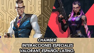 CHAMBER INTERACCIONES ESPECIALES VALORANT ESPAÑOL LATINO