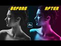 Quick Technique for Dual Lighting Effect in Photoshop - EASY STEPS! - Photoshop Tutorial