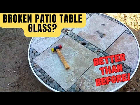 What can I use instead of glass for a table top?