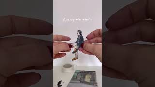 Working on a new PAPER STOP MOTION ANIMATION