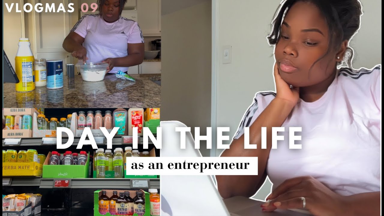 Day In The Life As An Entrepreneur Vlogmas 10 Youtube