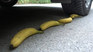 EXPERIMENT: Car vs Banana | Car vs Soft And Crunchy Things