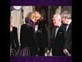 Princess Diana in an amazing purple gothic witch dress at Royal Gala Evening Performance (1987)