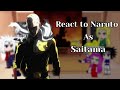 Naruto friend react to Naruto as Saitama