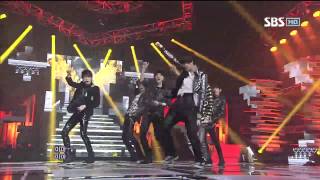 EXO-K [MAMA] @SBS Inkigayo Popular song 20120506