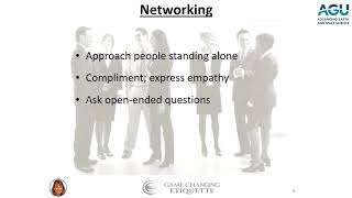 Professional etiquette: Networking