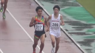 東日本実業団陸上2015 男子1500m予選1組