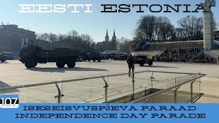 Eesti Vabariigi 107. sünnipäeva paraad | Independence Day Parade Estonia 107 🇪🇪 24.02.2025