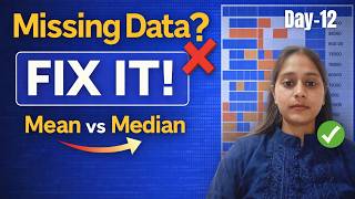 Handling Missing Data in Python (Mean, Median, Mode Explained) 🔥
