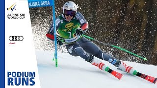 Henrik Kristoffersen | 1st place | Men's Giant Slalom | Kranjska Gora | FIS Alpine