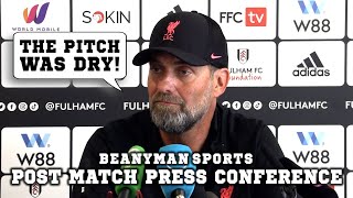 'GREAT GOAL! Darwin could have scored another, maybe 2! CRAZY!'| Fulham 2-2 Liverpool | Jurgen Klopp