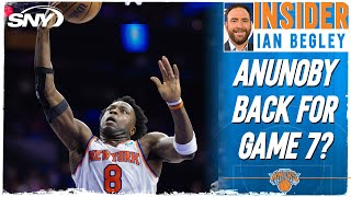 Ian Begley updates injury status of Knicks' OG Anunoby and Josh Hart | SNY