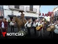 Homenaje a Vicente Fernández en la Plaza de los Mariachis | Noticias Telemundo