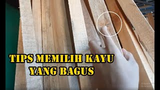 Tips memilih kayu yang baik dan bagus untuk plafon reng usuk kusen papan atau bangunan rumah