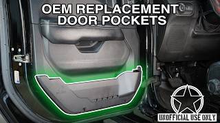 Get RID of your SAGGY Jeep Door Nets! [UUO Door Pockets]