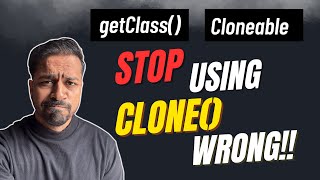 Java clone() Is BROKEN? getClass(), Cloneable & Real Alternatives Explained | Interview Questions