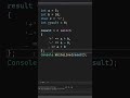 #shorts C# Tips - C# 8.0 Switch Expression