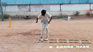 Ladder drills for cricket players, which will help overall performance of an individual