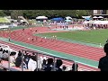 2024.9.15神奈川県高等学校新人陸上競技大会 女子100m決勝