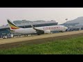 chennai airport ethiopian airlines boeing 737 max 8 🇺🇬